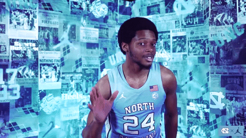 North Carolina Sport GIF by UNC Tar Heels