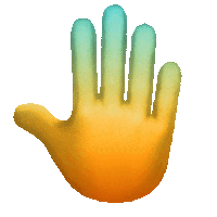 Emoji Thanks Sticker by Free & Easy