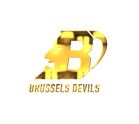 Brussels Devils Sticker by Belgium Rugby