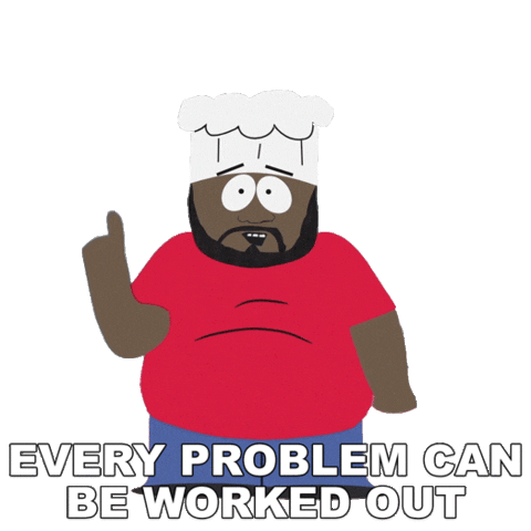 Chef Solve Sticker by South Park