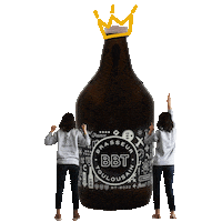 Beer King Sticker by BBT BRASSEUR TOULOUSAIN