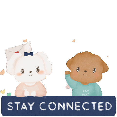 StudioEloise friendship mail subscribe connected Sticker