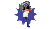 Dance Art Sticker