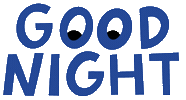 tired good night Sticker