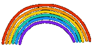 Rainbow Sticker by Gabriel Ebensperger