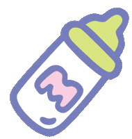 ミルク Sticker by メリーズ公式