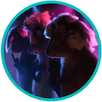 Disco Mullet Sticker by HBFQuokkas
