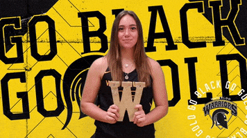 Black And Gold Celebration GIF by Waterloo Warriors