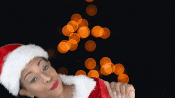 ComedianHollyLogan christmas merry christmas santa holidays GIF