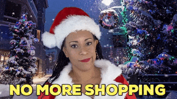 ComedianHollyLogan christmas merry christmas santa holidays GIF