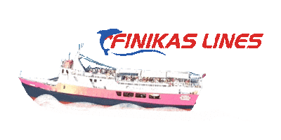 FinikasLines boat ship ferry ioniansea Sticker