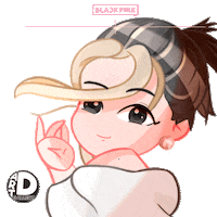 Art_Gallerydita blink blackpink jennie howyoulikethat Sticker