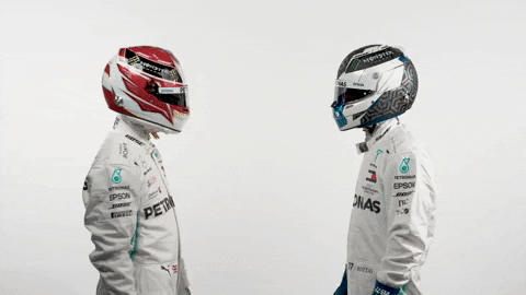 High Five Formula 1 GIF by Mercedes-AMG Petronas Formula One Team
