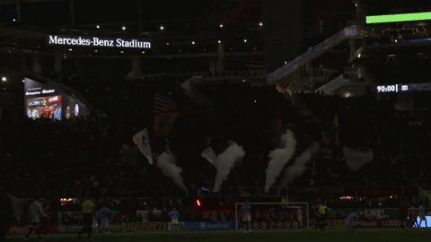 mercedes-benz stadium win GIF by Atlanta United