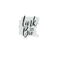 Link In Bio Sticker by Artistic Works by Lu