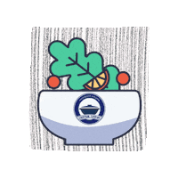 Saladbowl Saladlife Sticker by Cheatmeal Company