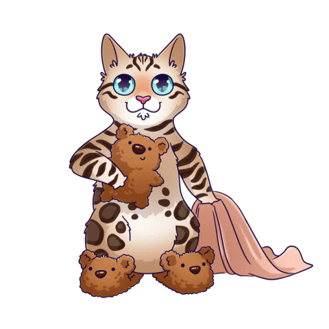 Happy Teddy Bear Sticker