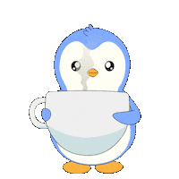 Good Morning Coffee Sticker by Pudgy Penguins