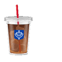 Iced Coffee Sticker by DePaulU