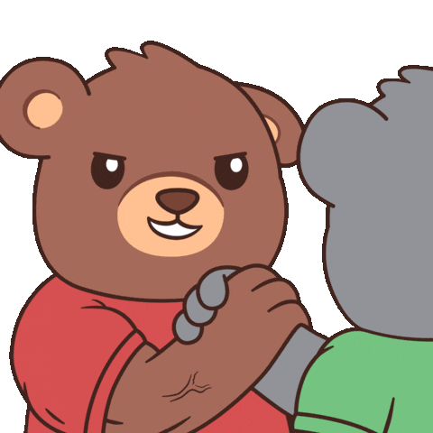 Friends Sticker by BEARISH