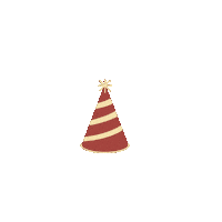 gitaswarajaya party happy birthday hat hbd Sticker