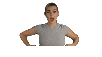 White Girl Oops Sticker by Liv Margre