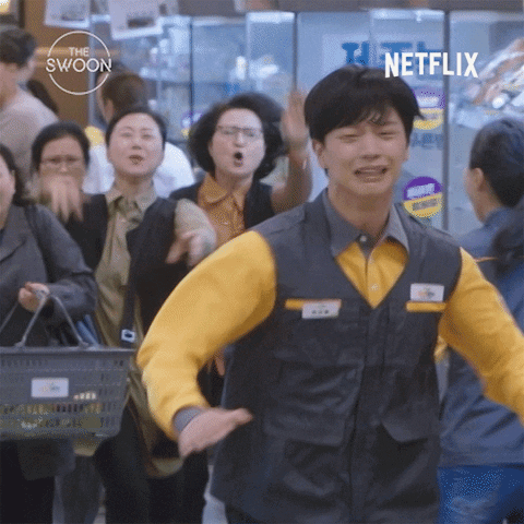 Korean Drama Running GIF by The Swoon