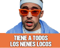 El Conejo Malo Loco Sticker by Bad Bunny
