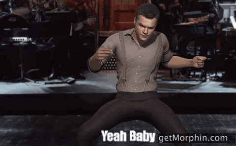 Stripping Saturday Night Live GIF by Morphin