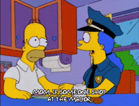 homer simpson couple GIF