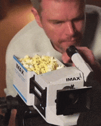 Matt Damon Eating GIF