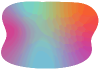 vitalbeat rainbow colourful splodge fairy floss GIF