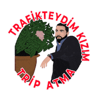 Safak Sezer Trip Sticker