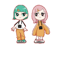 phototune jump camera ふぉとちゅん phototune Sticker