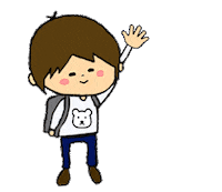 Happy バイバイ Sticker