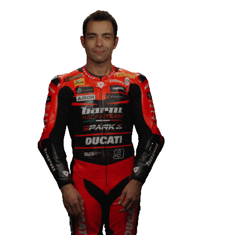 Click Here Danilo Petrucci Sticker by WorldSBK