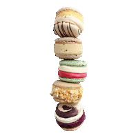 joemakroenchen ice cream summer time macaron macarons Sticker