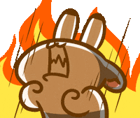 Mad Fire Sticker