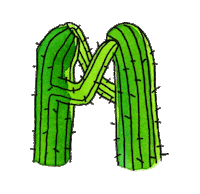 cactustekenings dance cactus cactustekenings Sticker