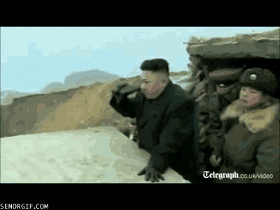 north korea nuclear war GIF by Cheezburger