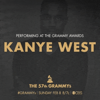 Kanye West Rihanna GIF by Recording Academy / GRAMMYs