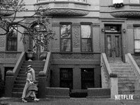 Passing Black And White GIF by NETFLIX