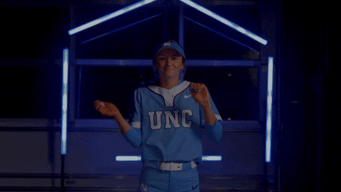 Softball GIF by UNC Tar Heels