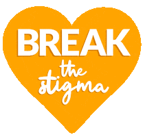 Break The Stigma Sticker by Pelipost The Photos-to-Prison App®️