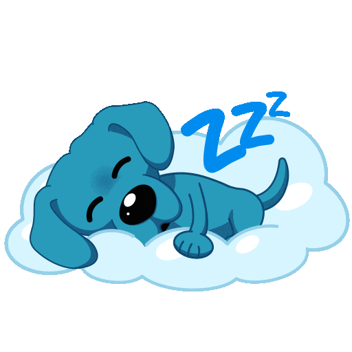 Tired Sweet Dreams Sticker by JPedicini