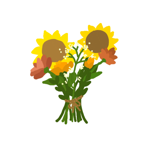 Happy Flower Sticker