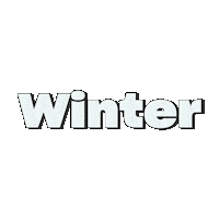 JasmineAlalawi typography winter chill spin Sticker