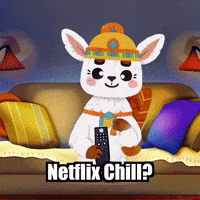 Netflix Chill Relaxing GIF by Llamaozi