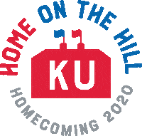 Homecoming Kansas Sticker by kualumni