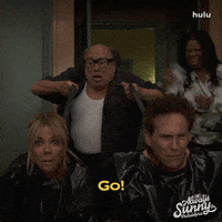 Go Danny Devito GIF by It's Always Sunny in Philadelphia